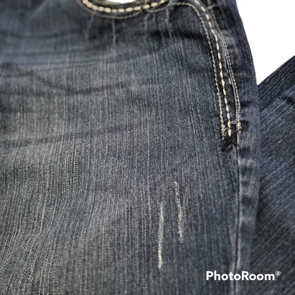 LANE BRYANT BOOTCUT TUMMY TIGHTER DENIM JEANS SIZE 24 - Picture 8 of 11